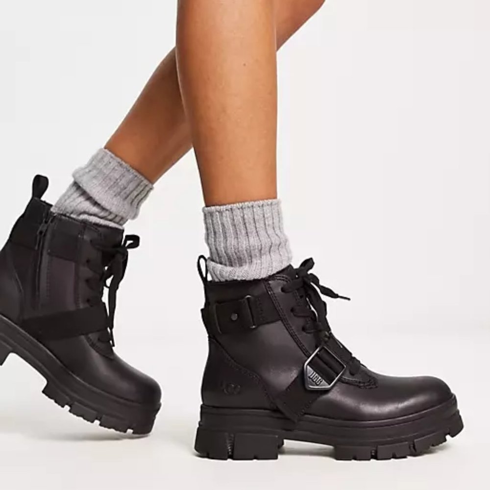 UGG Women's Ashton Lace Up Boot - Picture 7 of 10